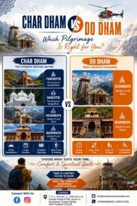 Char Dham vs Do Dham: Which Pilgrimage Is Right for You?